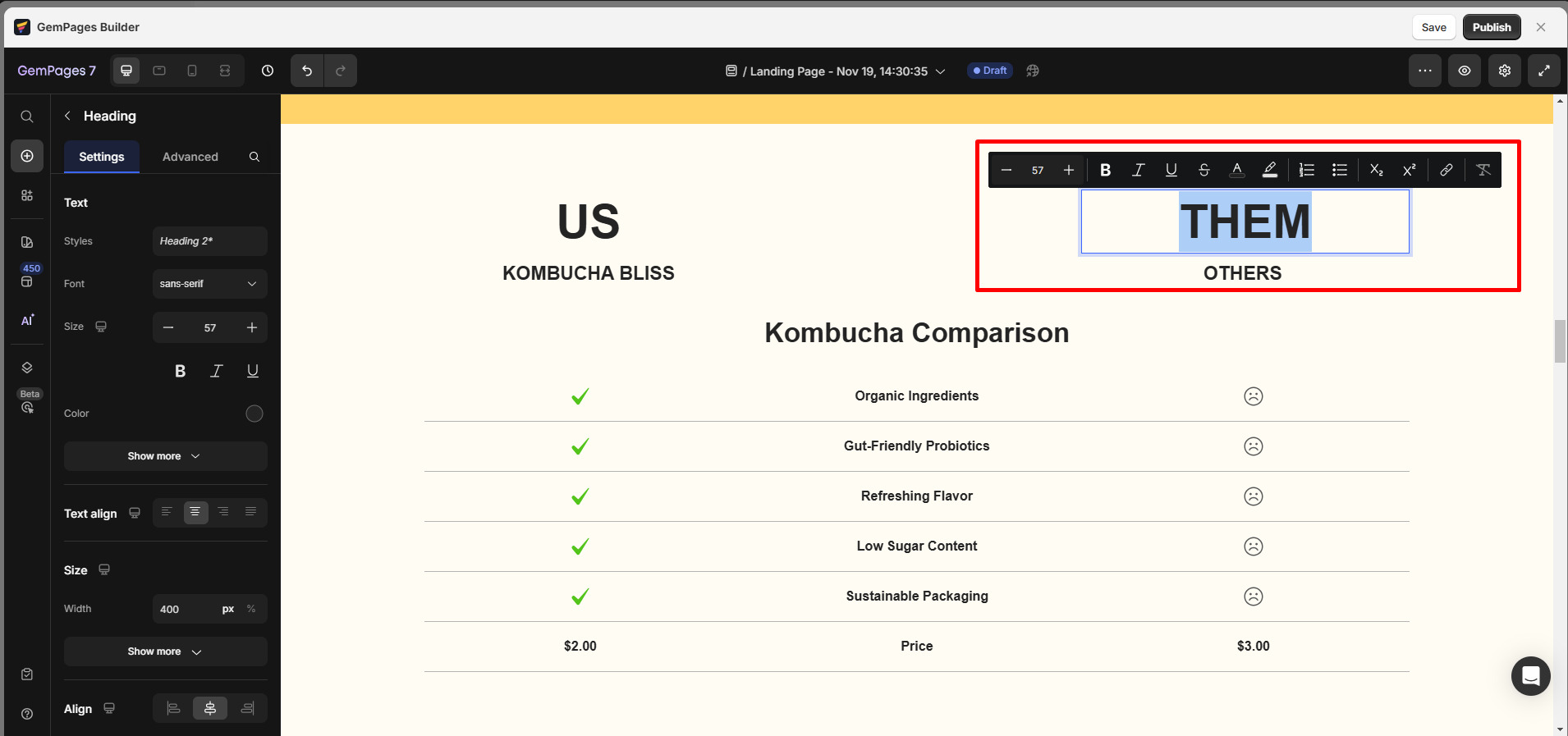 Add Line Through or Text Strike - Help Center