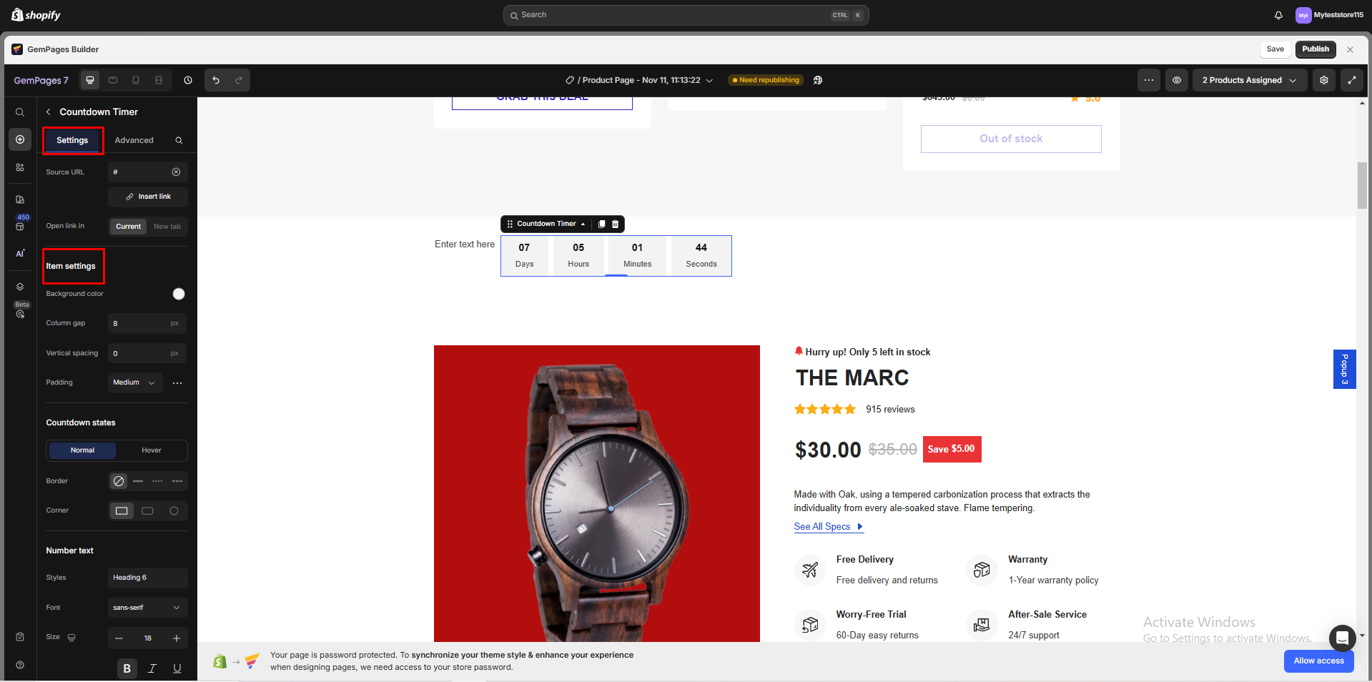 edit-countdown-timer