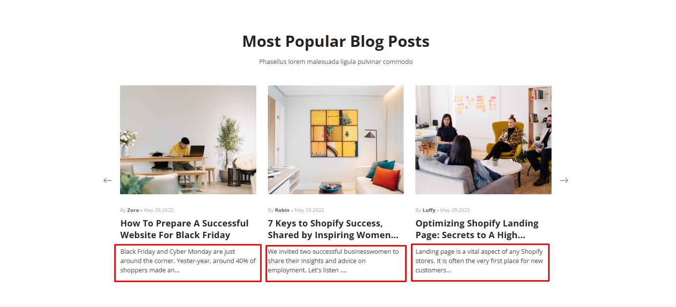Article Content Element Help Center